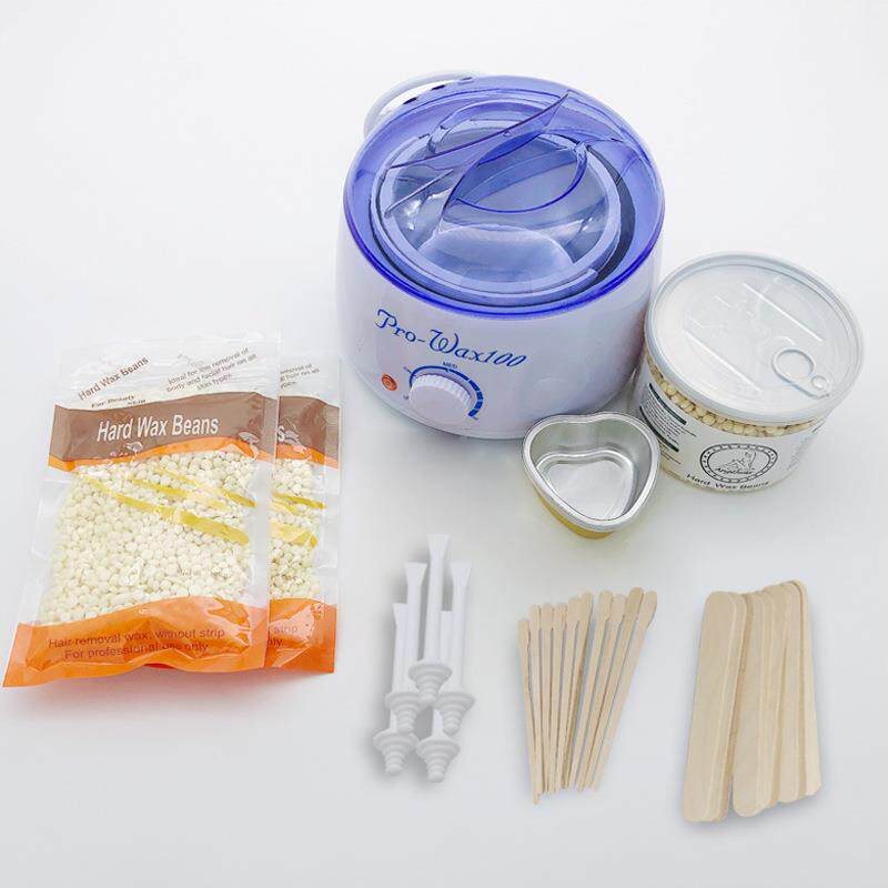 脱毛八件套脱毛蜡豆热蜡机蜡疗机免脱毛纸固体热蜡hard wax 