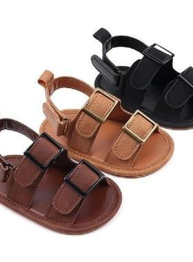 Crib Shoes Adjust Beach Shoes Soft Rubber Shoes Soft PU