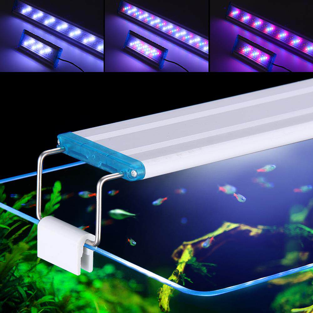 超薄水族灯 增艳光 三色可调 水草造景灯 鱼缸支架灯 LED灯照明灯