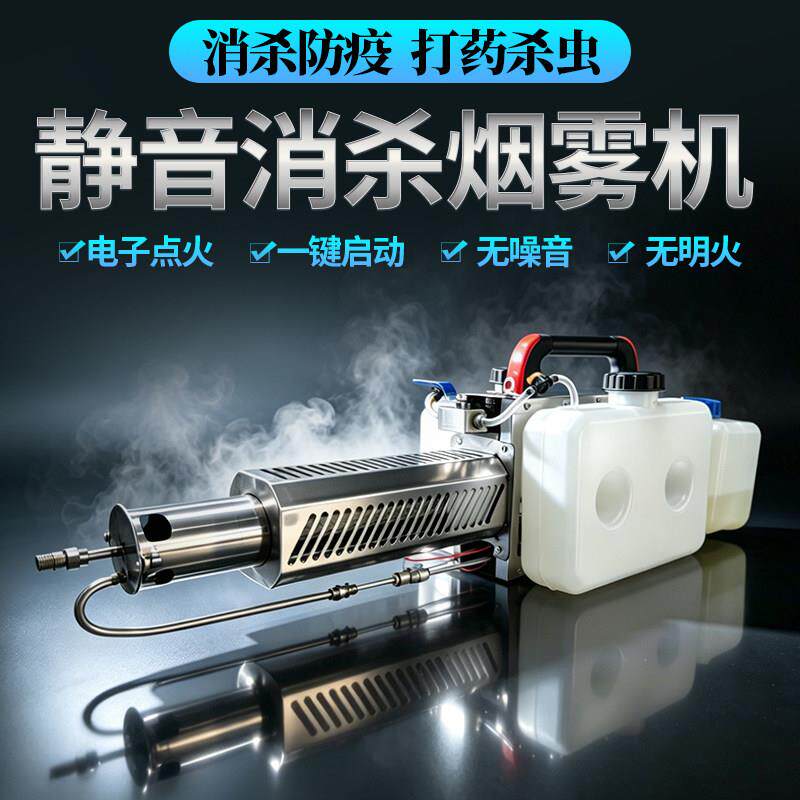 静音机消杀烟雾机热雾力烟机灭JAT蚊机毒喷雾下消水道专用杀虫烟