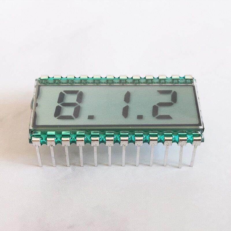 超低温液晶显示屏3位8字段码LCD屏笔段式lcd液晶屏静态驱动EDS812