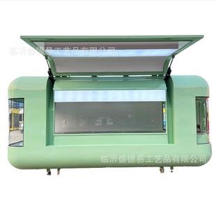 Customized ice cream vending car商业街配套出租移动售卖餐车