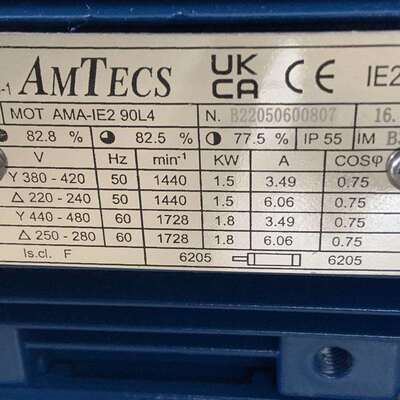 AMTECS电机AMA HE90L4