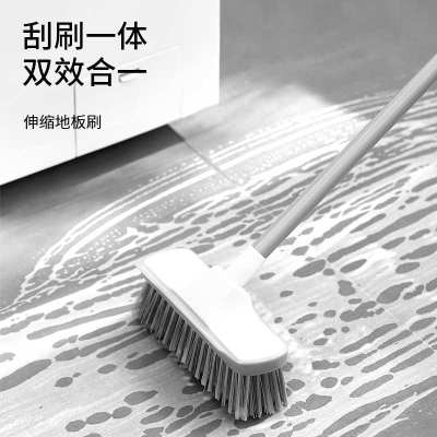 卫生间地刷厕所专用地板刷子浴室地缝刮水器长柄洗墙清洁瓷砖神器