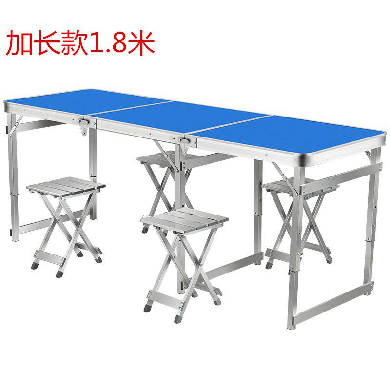 扩展折叠桌摊位桌户外便携式野营餐桌和椅子储存现代铝合金安装免