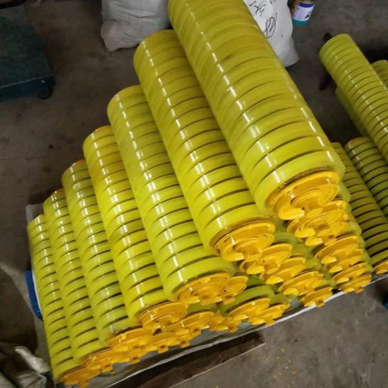 聚氨酯辊厂家机辊械配件工业覆膜机橡酯胶包托胶子聚氨TIQ托辊