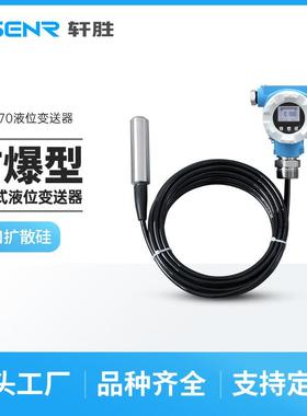 PCM970防爆型投入式液位变送器4-20mA/HART 防爆液位变送器传感器