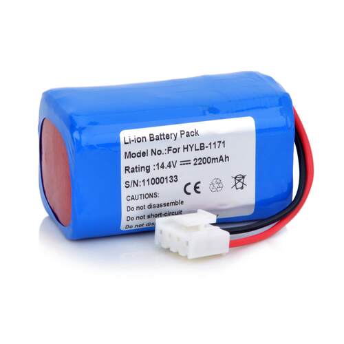 适用于中旗ZONCAREHYLB-1171ZQ-1206埃顿ECG-6A心电图机电池