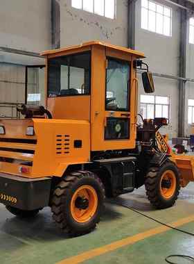 建TUN工程轮装载机910型多功能小抓式铲车液压筑四驱柴油装载机木