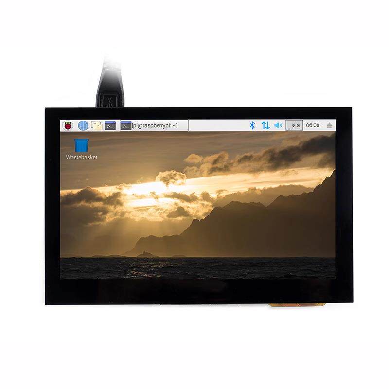 树莓派5代/Zero W 4.3寸HDMI高清显示屏 电容触摸屏 IPS屏 带喇叭