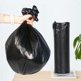 加厚中大号垃圾袋60×80黑色卷装酒店宾馆家用物业商用塑料清洁袋