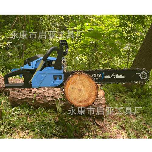 大功率油锯 精品 链条 20寸伐木锯汽油锯小型家用四冲程锯木头