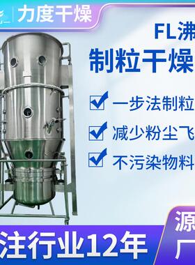 FL系列沸腾制粒干燥机设备催化剂增白剂速溶养生酵素烘干机厂家