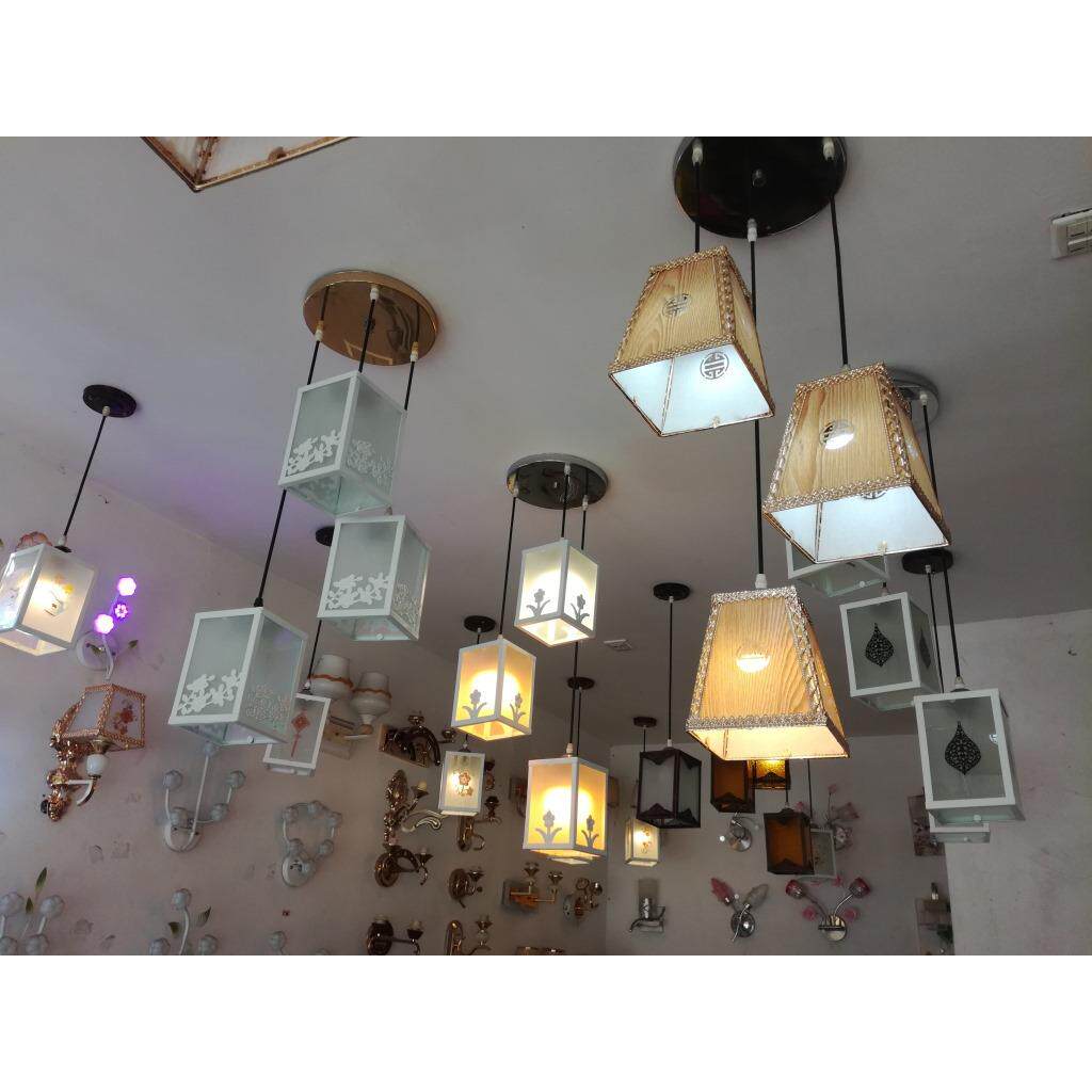 韩式北欧餐厅吊灯三头led卧室客厅灯饰卫生间阳台过道厨房灯具
