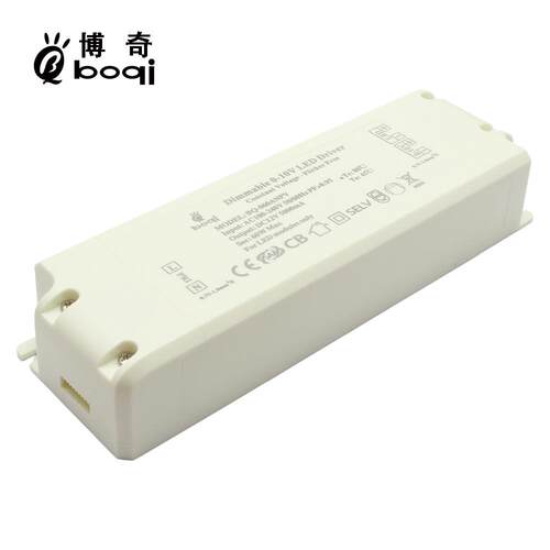12V24V5A2.5A60W恒压0-10V调光电源高PF无频闪开关电源博鑫奇厂家
