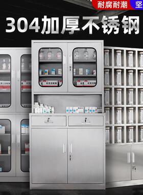 30药柜4HY-GYG07不锈钢文件柜西药柜医疗器械柜1品20员工宿舍不锈