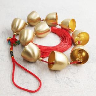 挂在玻璃门挂上MJOTM_16铃的门铃铛铃铛件门上推拉会响古式门铃店