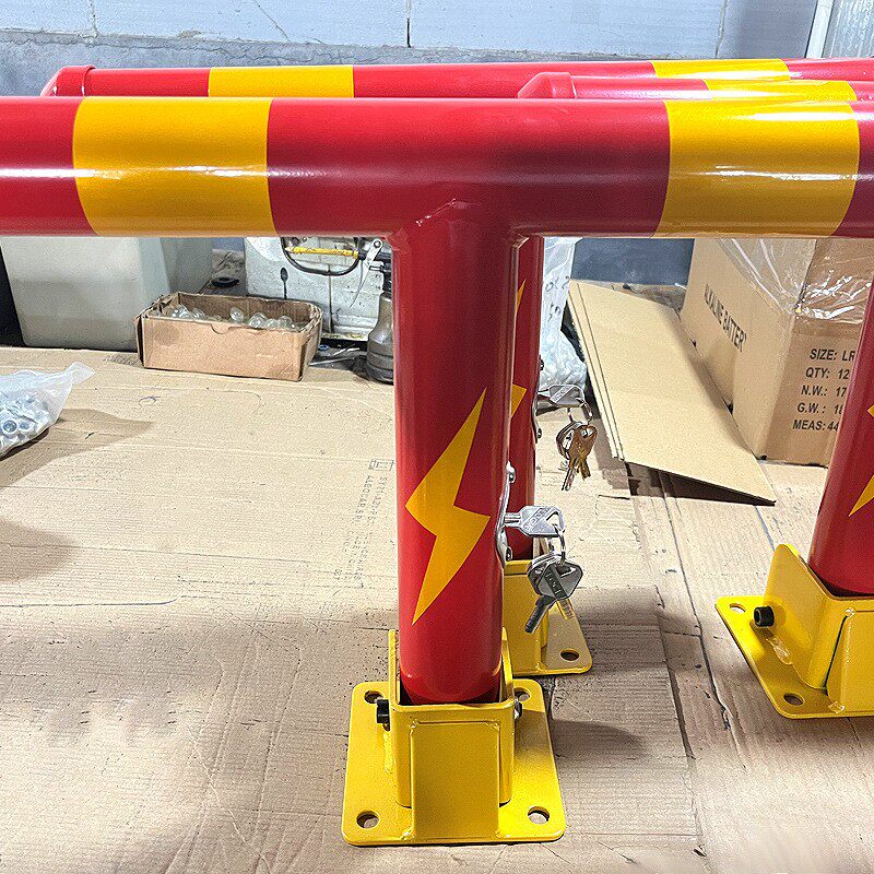 汽车停车位锁地锁t型加厚地桩防撞占位防踹防占用私家挡车柱车库