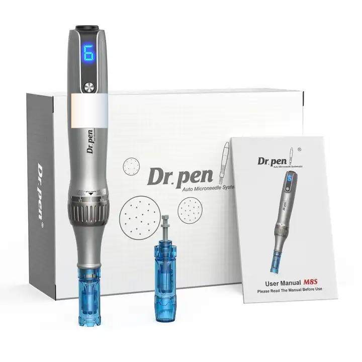 跨境爆款Dr.pen M8S升级款电动微针中胚mts水光纳晶导入仪美容仪