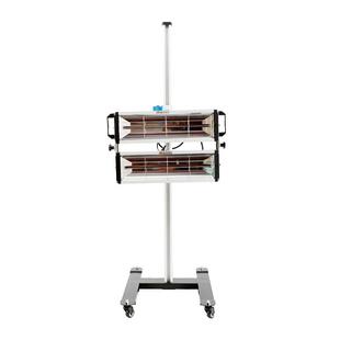 汽车烤灯烤漆房短波红外线双排移动式 支架喷涂烘干2000W