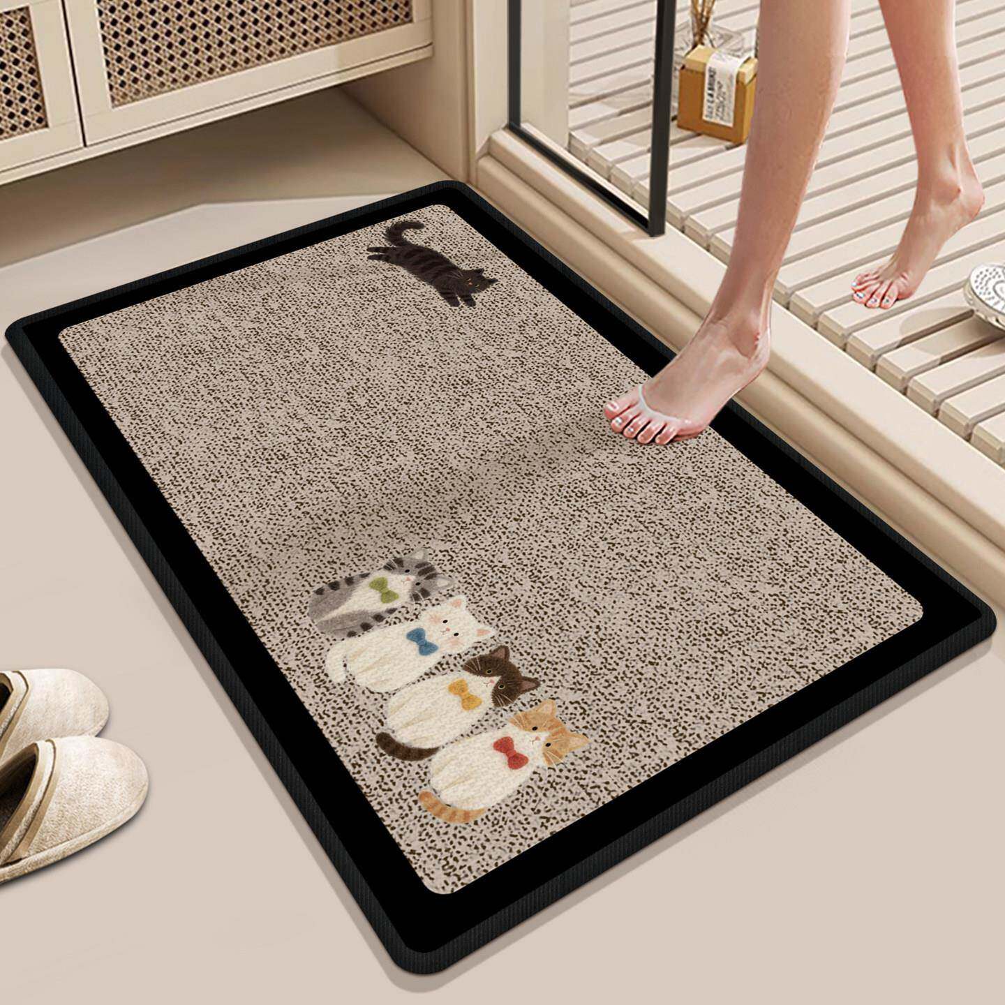 卫生间吸水地垫浴室防滑脚垫硅藻泥厕所门垫子2026新款高级感地毯