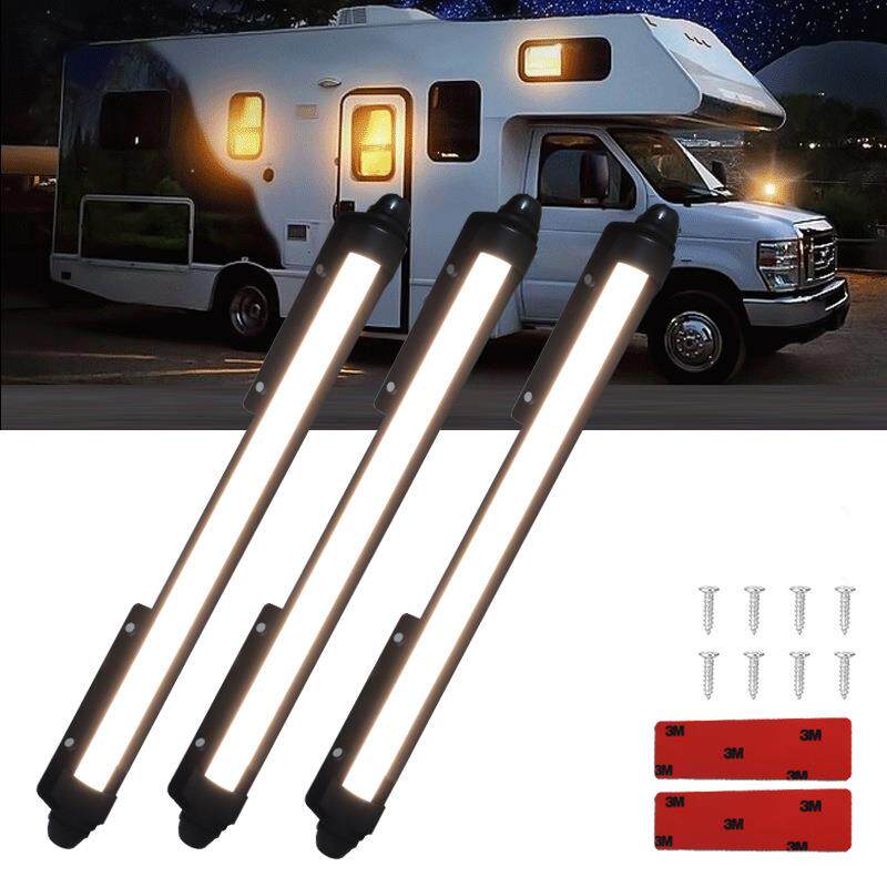 越野改装低压12V24V房车灯超亮LED汽车灯可调旋转条形户外露营灯