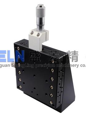 供应台面90*90Z轴LV90-C2微调架高精度升降手动可调位移平台