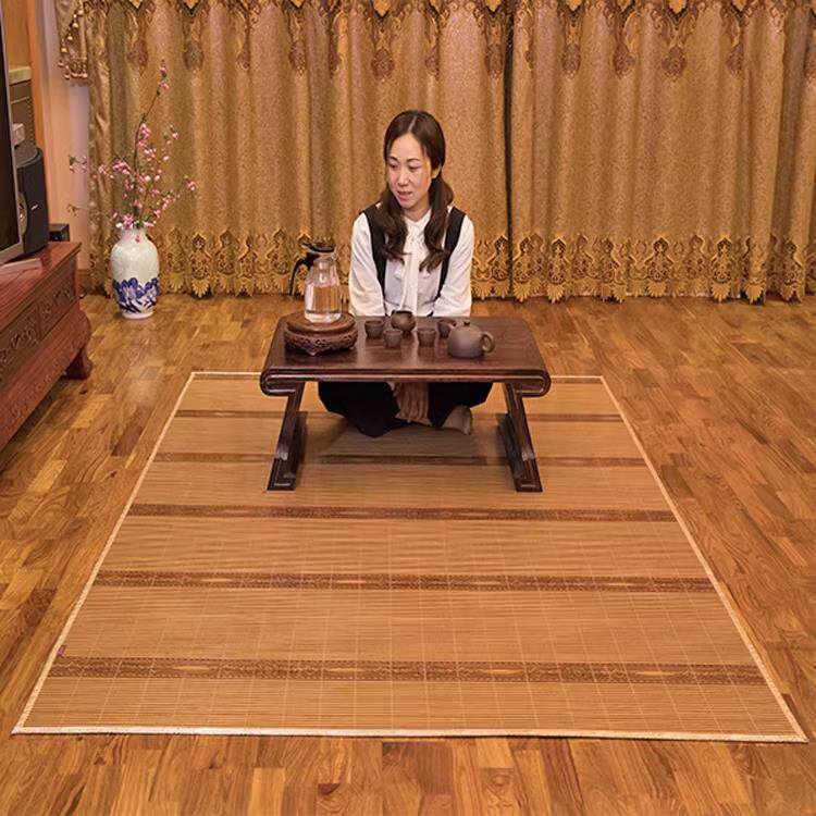 定做竹席不规则尺寸缺角定做童席榻榻米席炕席加长加大定制飘窗垫