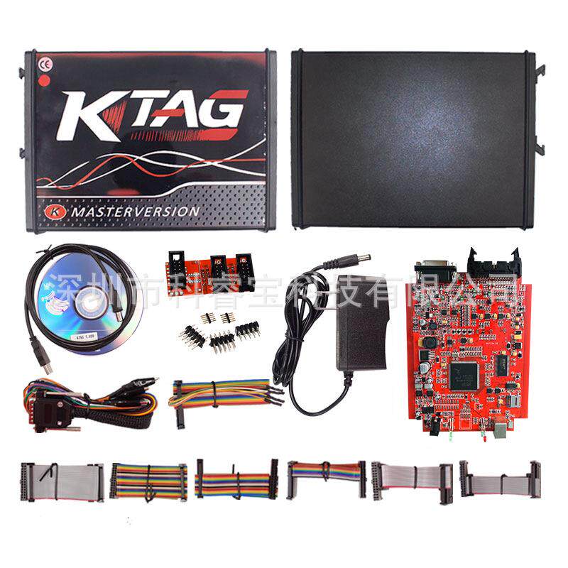 KTAGV7.020V2.25RedPCB红色欧版ECU编程仪不限点数可联网