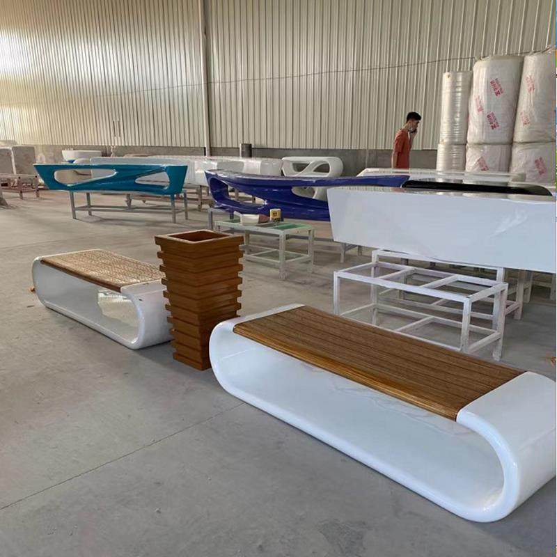 商场玻璃钢休闲椅创意美陈花盆座椅木纹环形凳组合休息椅厂家直销,商业/办公家具,休闲椅系列,淘宝优惠券,粉丝福利购,淘宝优惠卷