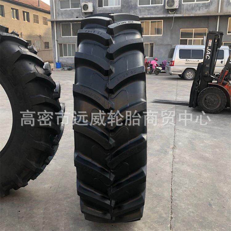甲字 前进拖拉机子午线轮胎420/90R30农业机械人字真空