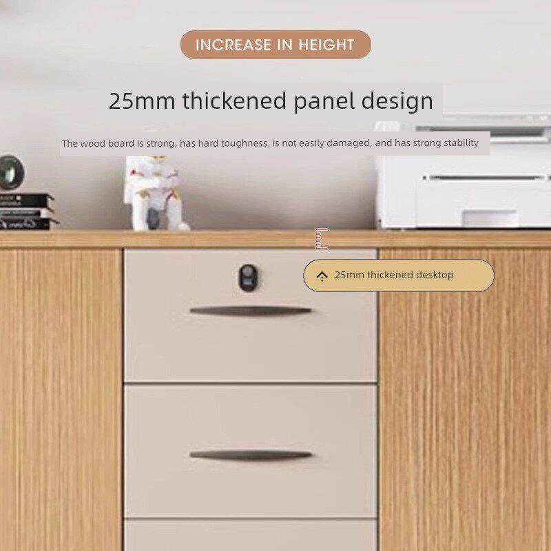 文件柜矮柜会议室茶水柜办公室办公柜子打印机柜隔断柜带锁储物柜