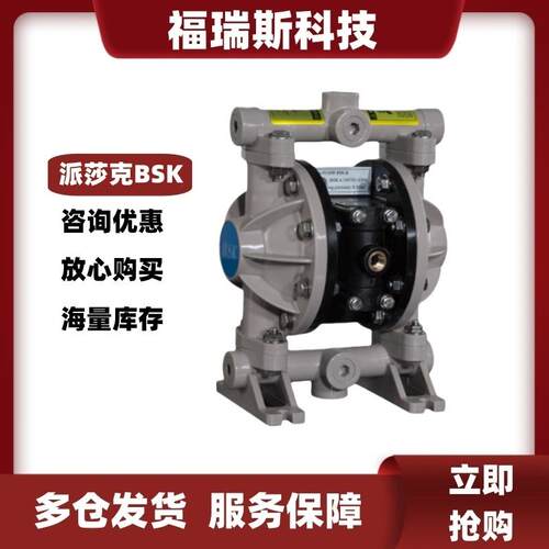 派莎克BSK气动双隔膜泵6566-CE15-016566-SM25-A耐酸碱腐蚀泵