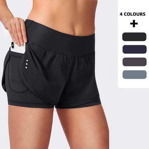 Yoga pants, sports shorts, anti glare running sports,