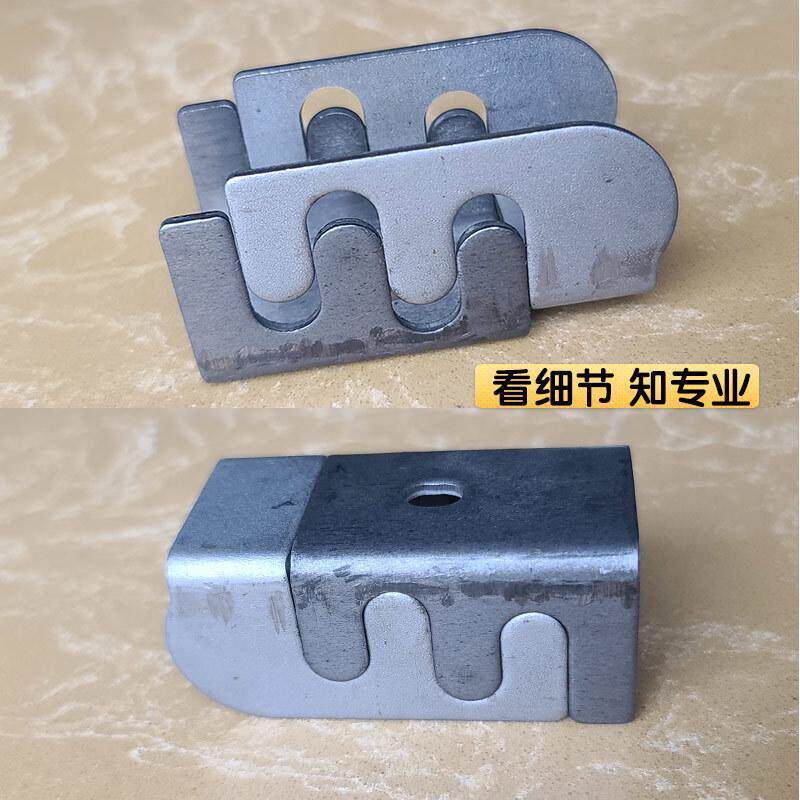 家具方管连接件卡扣子母扣家具连接扣钢架连接头铁床连接扣件包邮