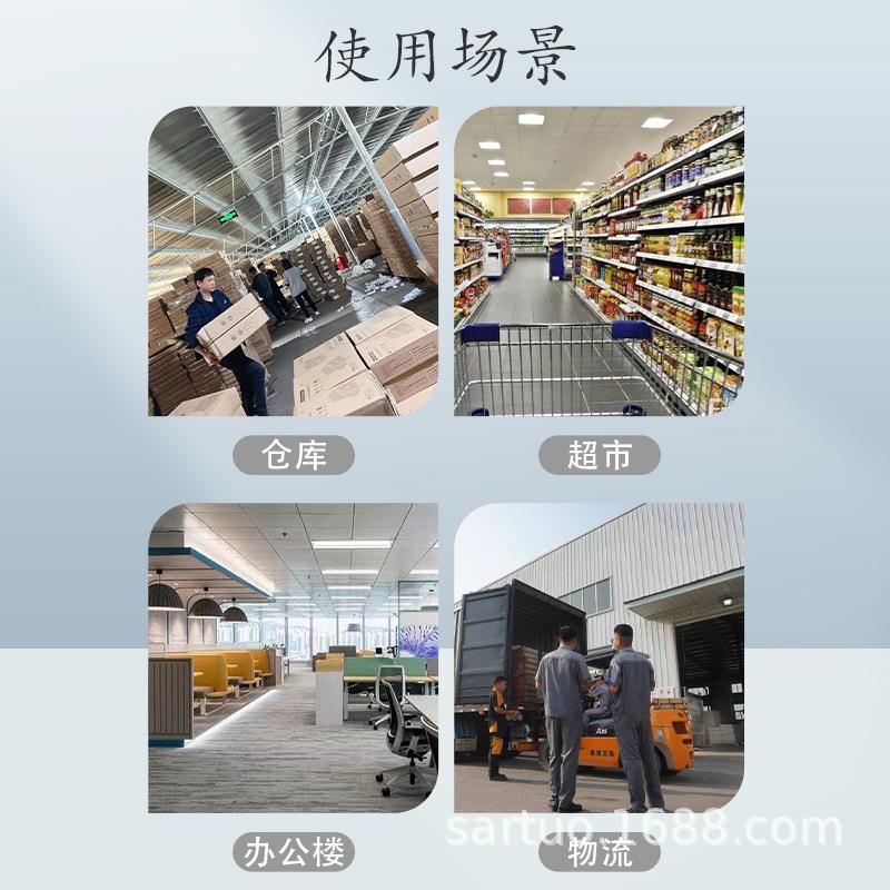 赛拓全静音黑色手推货车装工具247车折叠货平物板车仓库流运输拉