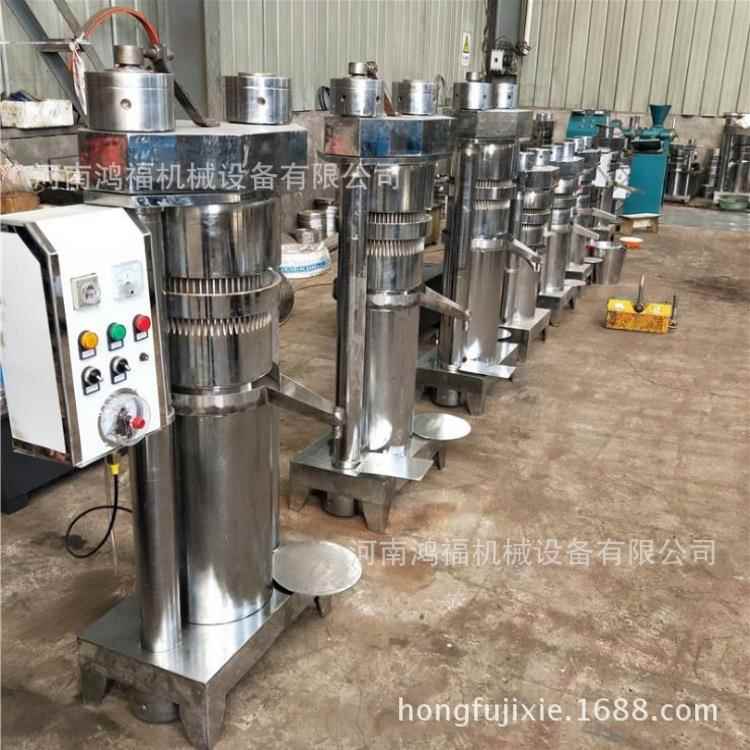 家用食用油加工液压榨油机小型家庭创业石磨香油机芝麻香油机