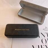 眼镜盒可携式 男高级感防抗压学生覆古近视眼睛盒子太阳太阳眼镜收