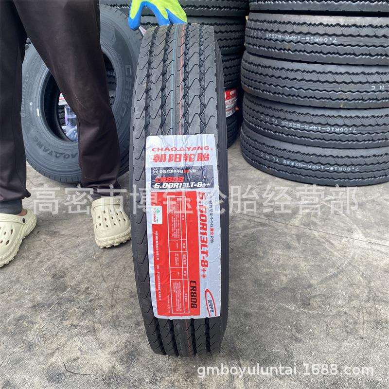 供应朝阳600R13/14/15 CR808花纹8+ 半钢微卡轻卡货车轮胎8层级