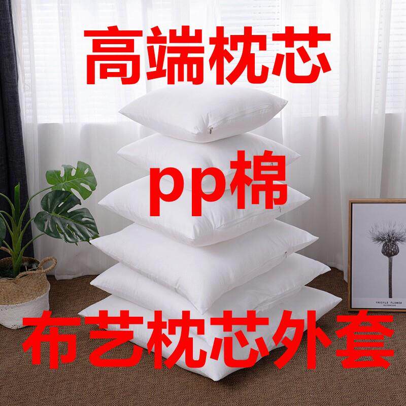 正方形枕芯内胆沙发靠枕芯长方形靠垫心抱枕芯填充物50 50 60 60