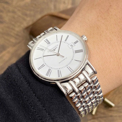 一口价 9.8新浪琴手表男表瑰丽全自动机械腕表L4.921.4.11.6