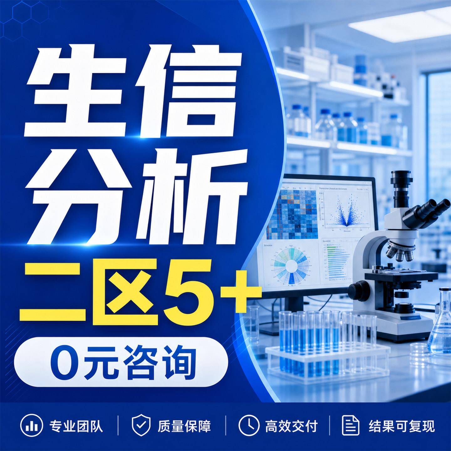 生信分析 tcga国自然geo医学实验pcr单细胞wb实验二区5+ 免费咨询