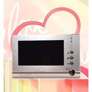 WRT慧锐通彩色可视楼宇对讲门铃R1 R22K KSH HZS1900室内机 210B