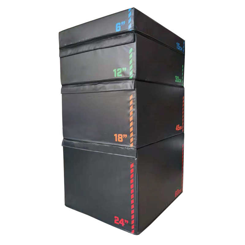 跳箱四合一软体组合训练成人儿童爆发弹跳力四级跆拳道渐进式跳箱