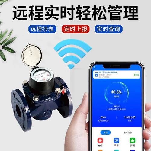 现货沃特曼系列智能电子水表 机电分离宿舍家庭管理水表