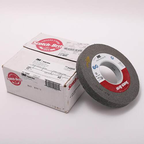 3M轮EXL研磨轮Scotch-Brite抛光轮150*25*25去毛刺轮8S打磨9SFIN