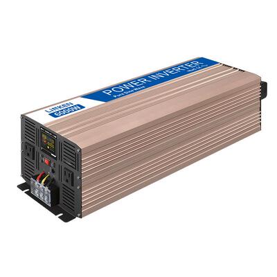 5000W12/24/48V转110220V离网带数显远程遥控太阳能大功率