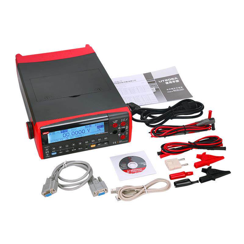 优利德台式数字万用表UT80高精度五位半交直流电压双显电工仪表