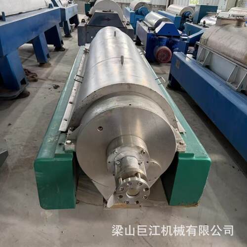 450型卧式螺旋沉降离心机污水污泥分离离心机固液分离造纸污泥