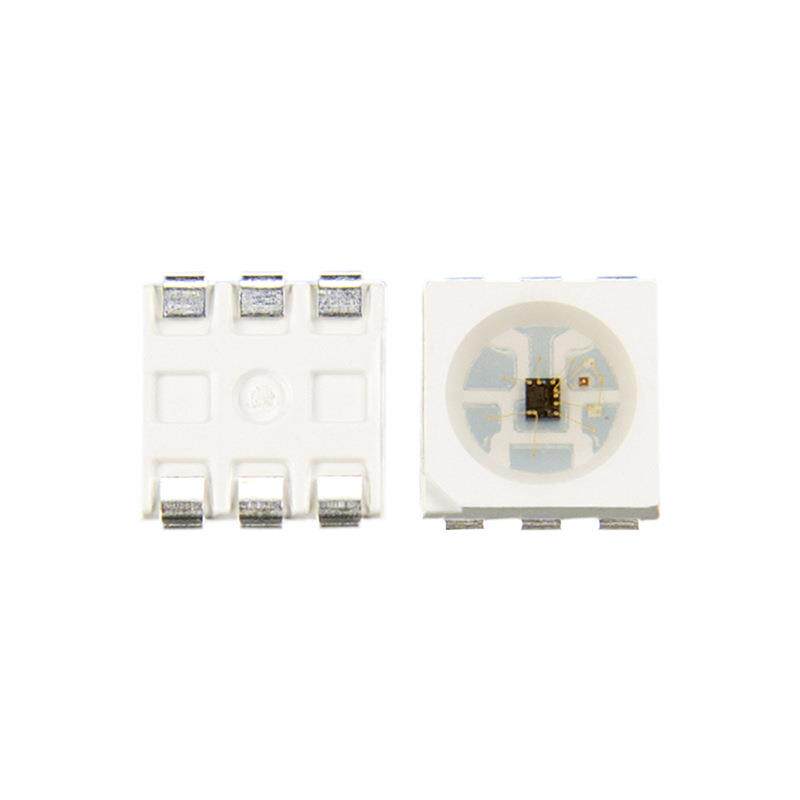 SK9822兼容版LC8822 5050RGB内置IC全彩LED单点单控灯珠厂家直销